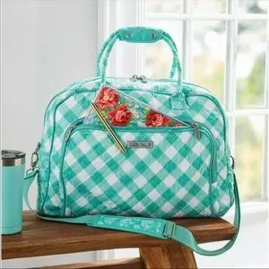 Pioneer woman quilted weekender bag shop